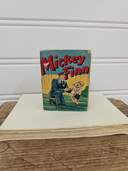 vintage Little book - Mickey Finn - as is, missing spine cover