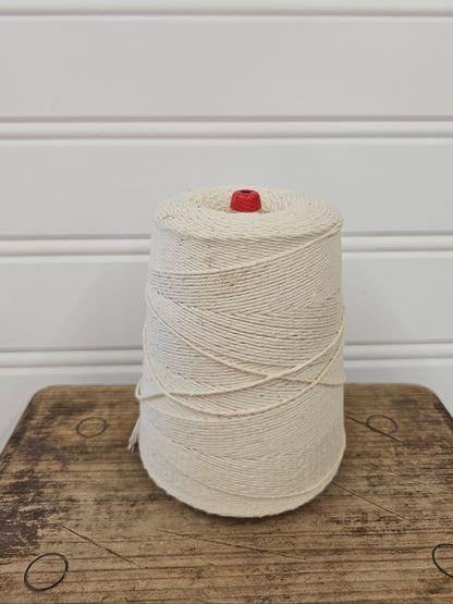 Large Spool of White Thread