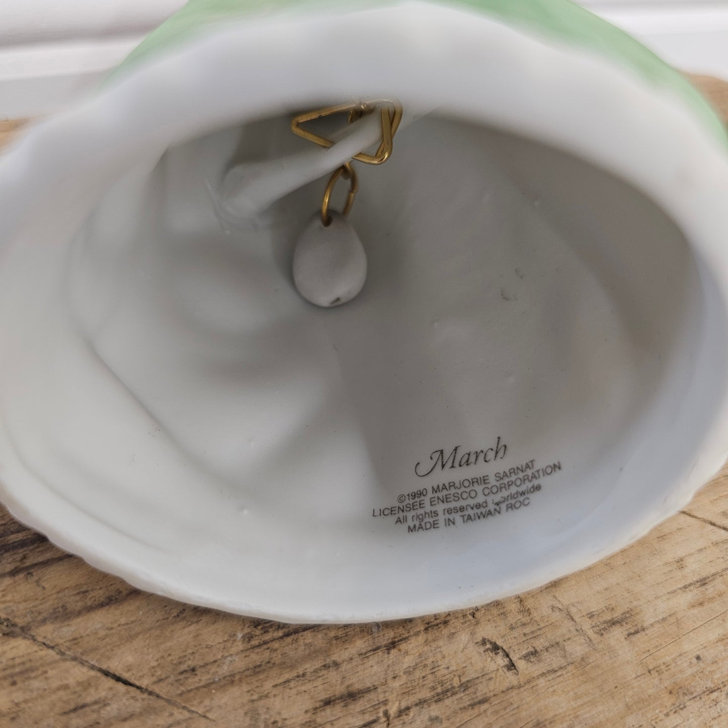 1990 Marjorie Sarnat Enesco Bell, Taiwan