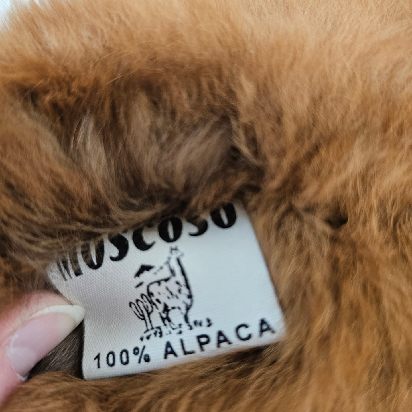 Moscoso 100% Alpaca Bear