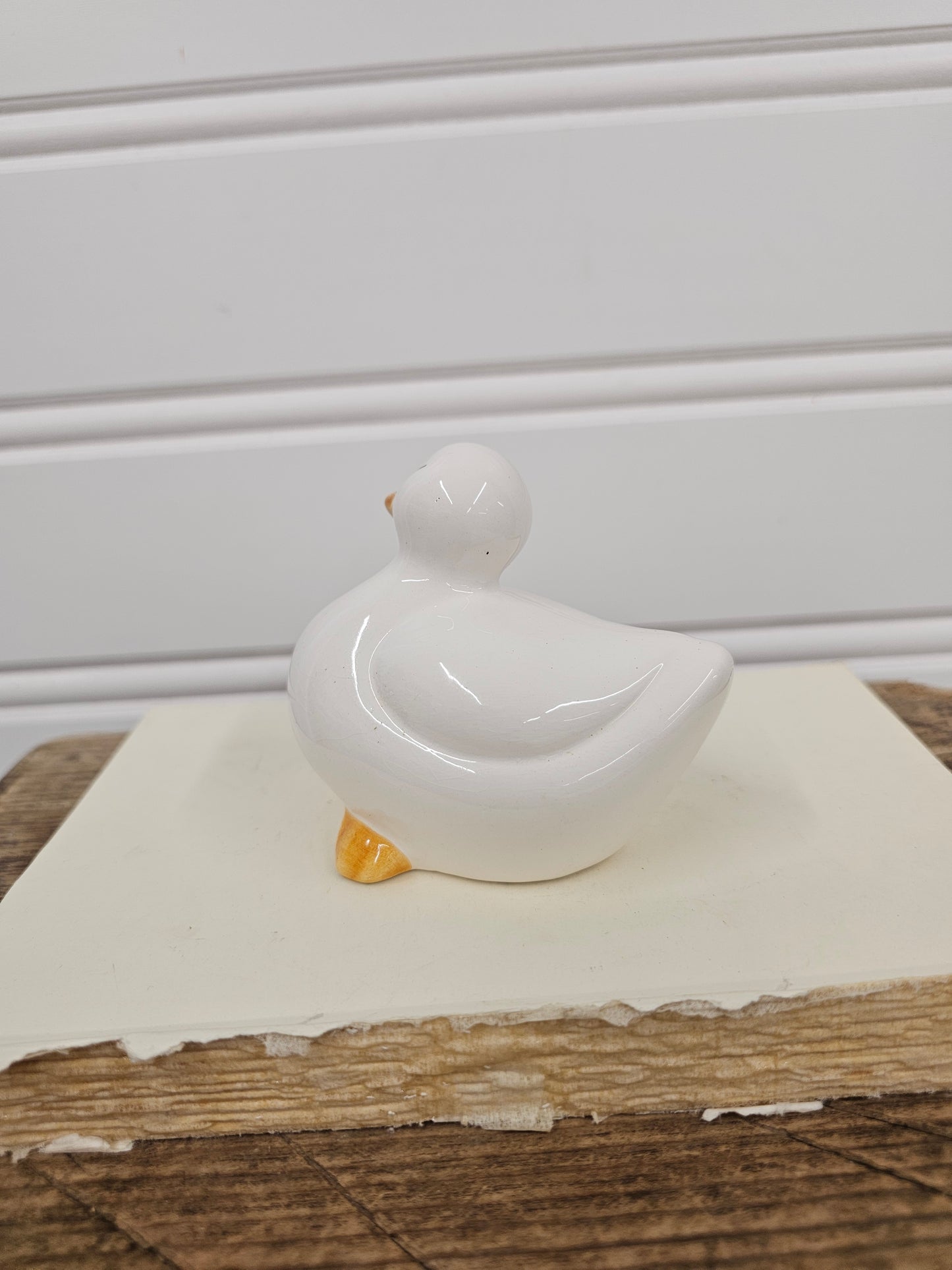 vintage duck figurine