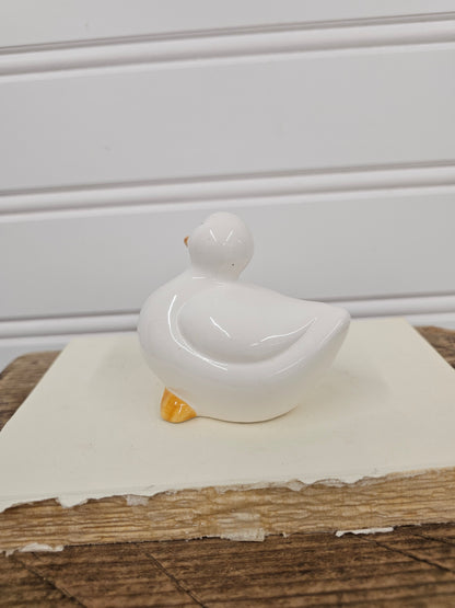 vintage duck figurine