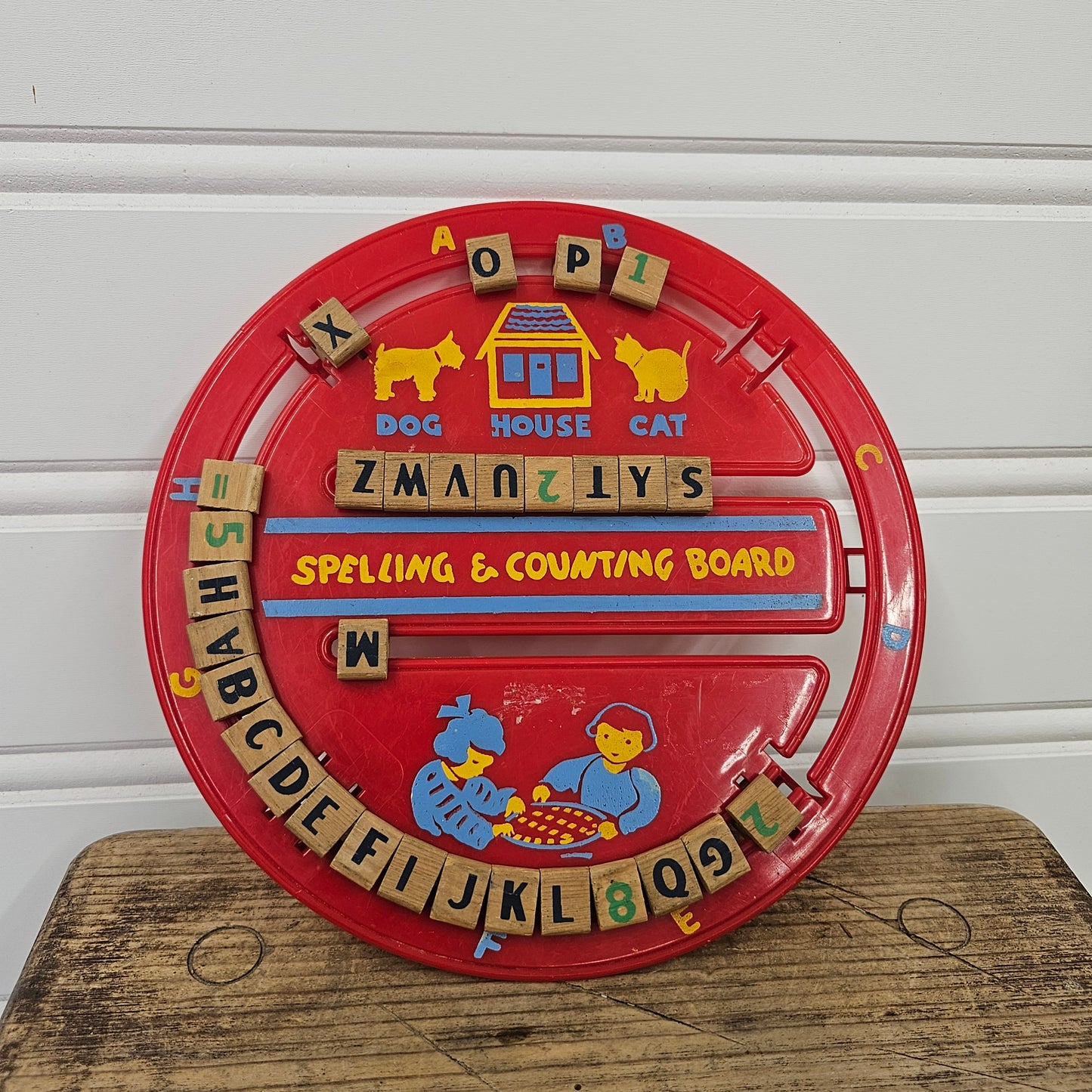 Spelling and Counting Board, made in USA