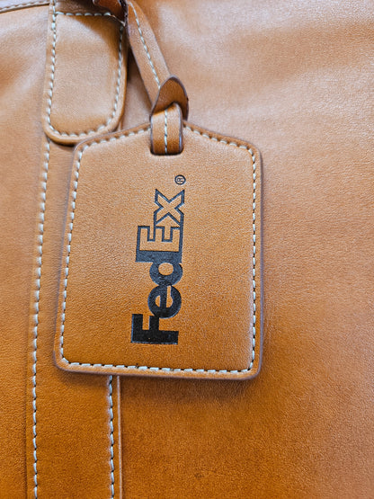 Barrington Leather Large Bag, Wear on Straps