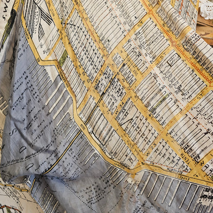 One Hundred Stars Map Shawl