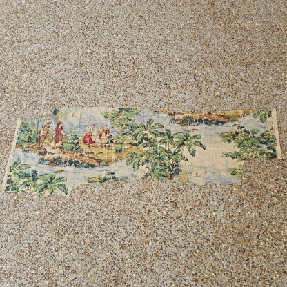 vintage fabric - approx 55"
