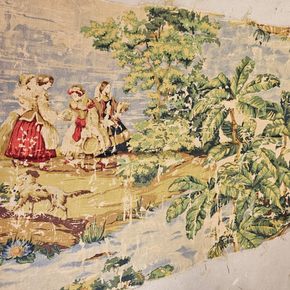 vintage fabric - approx 55"