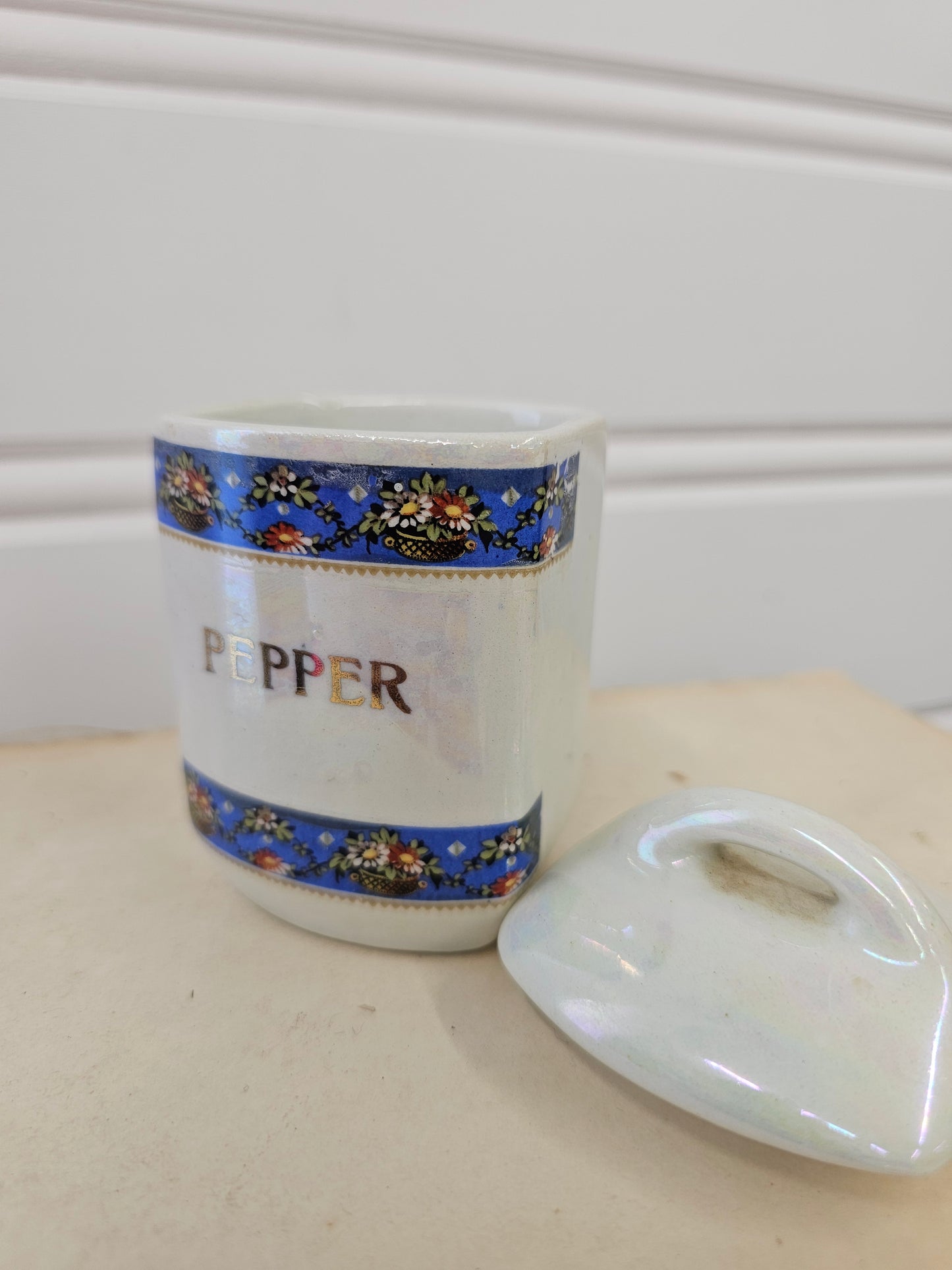 Pepper Spice Jar - Made in Czechoslovakia