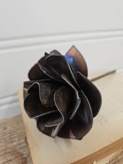 Heavy Metal Rose/Flower Figure