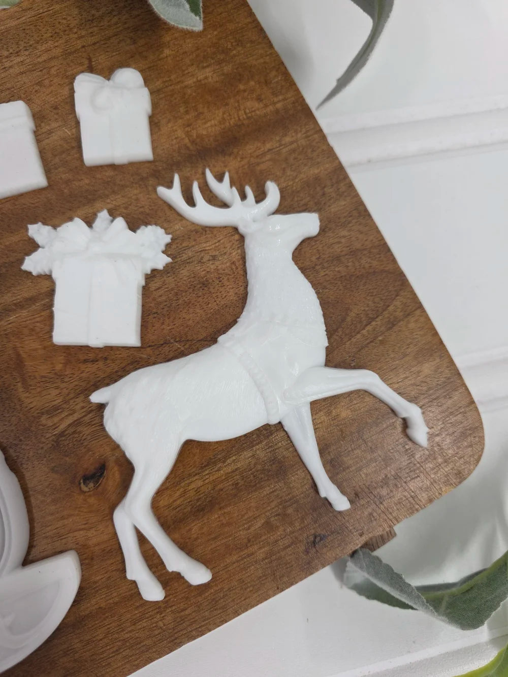 Santa's sleigh resin casting