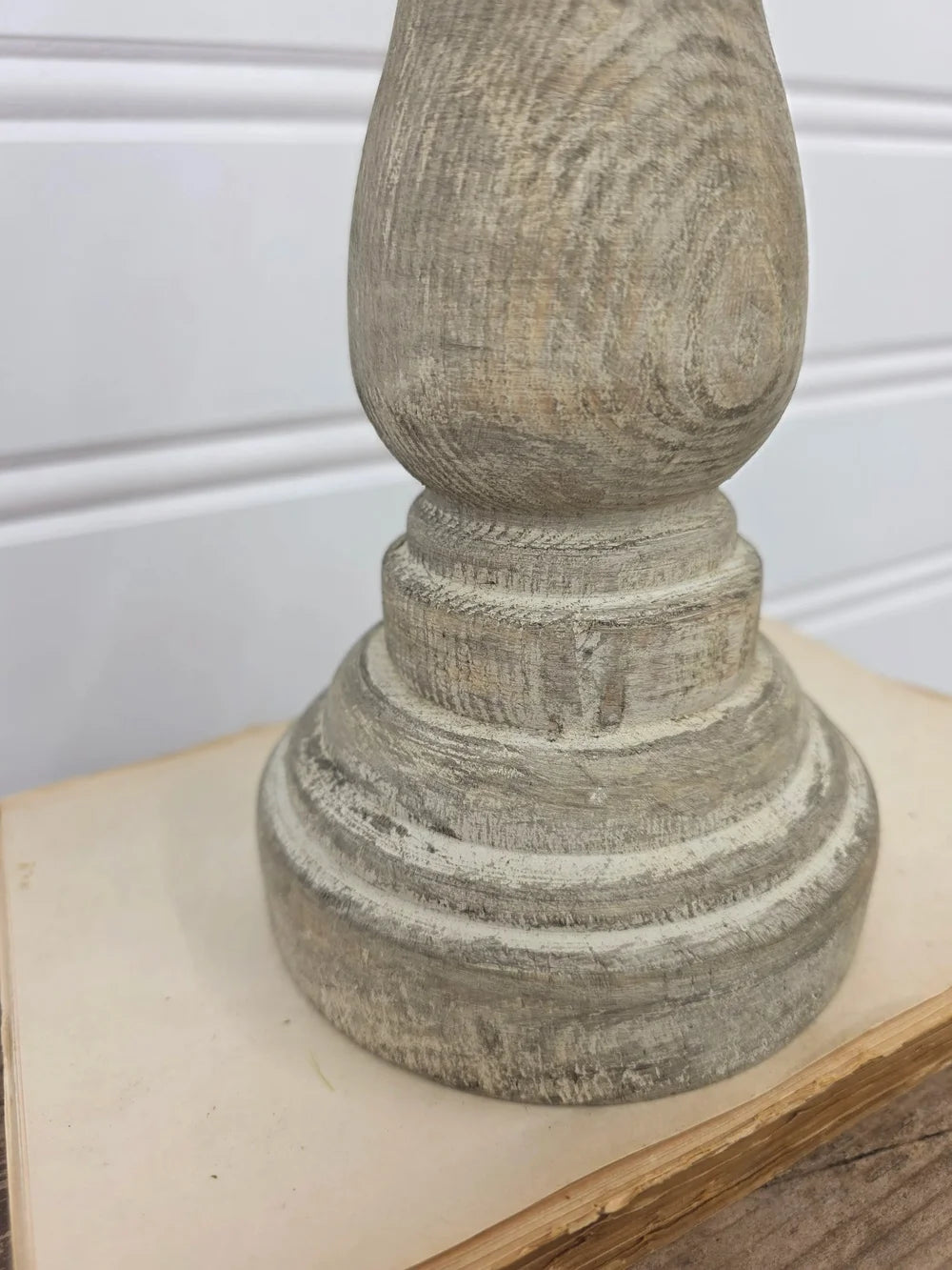 10' wooden spindle holder